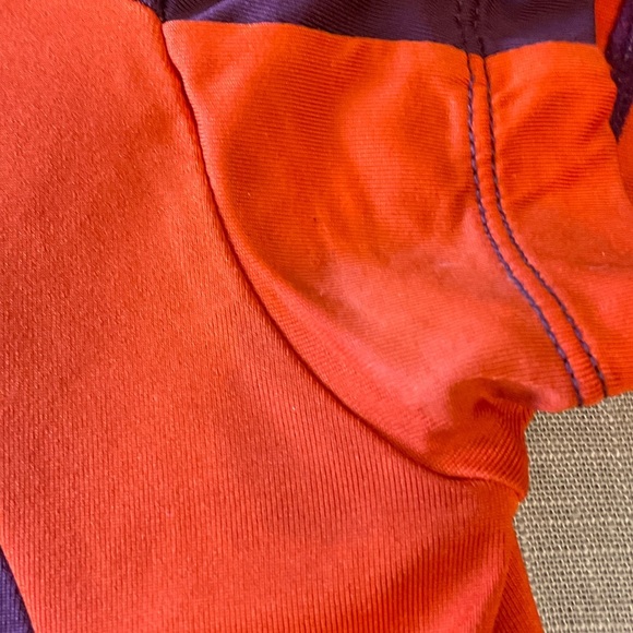 Brooks Women's Maroon and Red Short Sleeve Tee - Picture 8 of 9